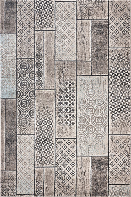 Orel Brown Wood Panel Rug