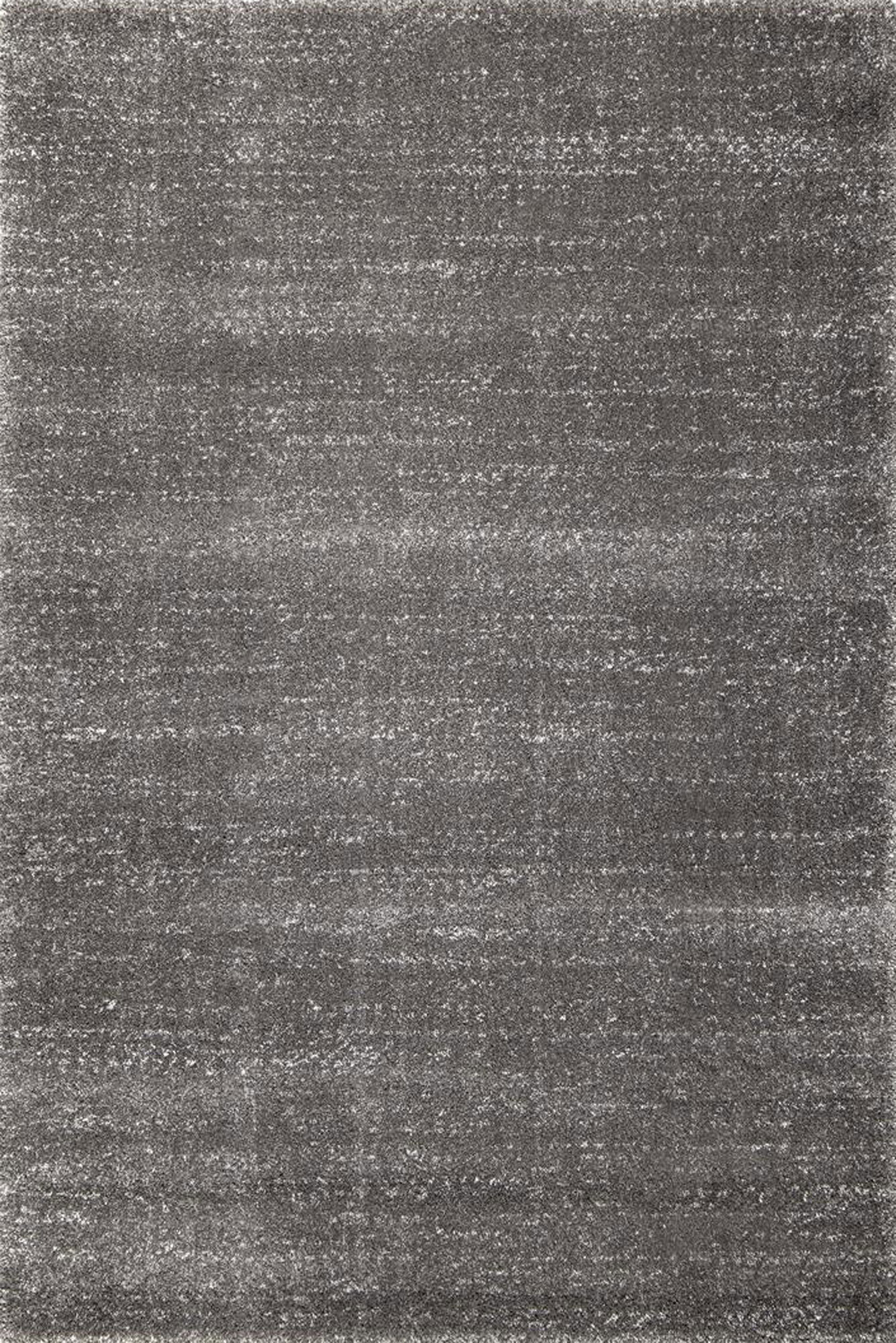 Posh Grey Modern Plain Rug