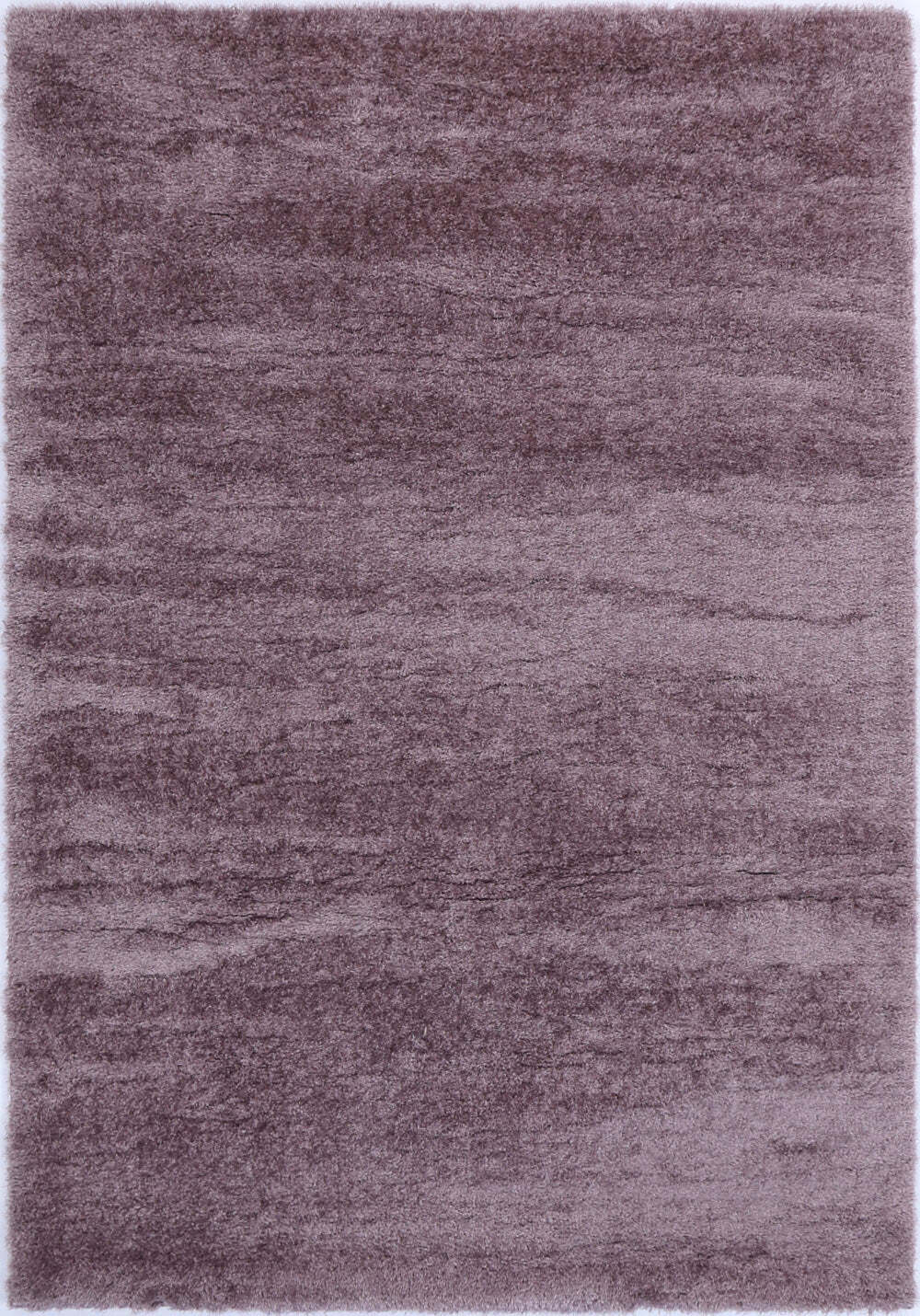 Large View Palace Plain Purple Shaggy Rug