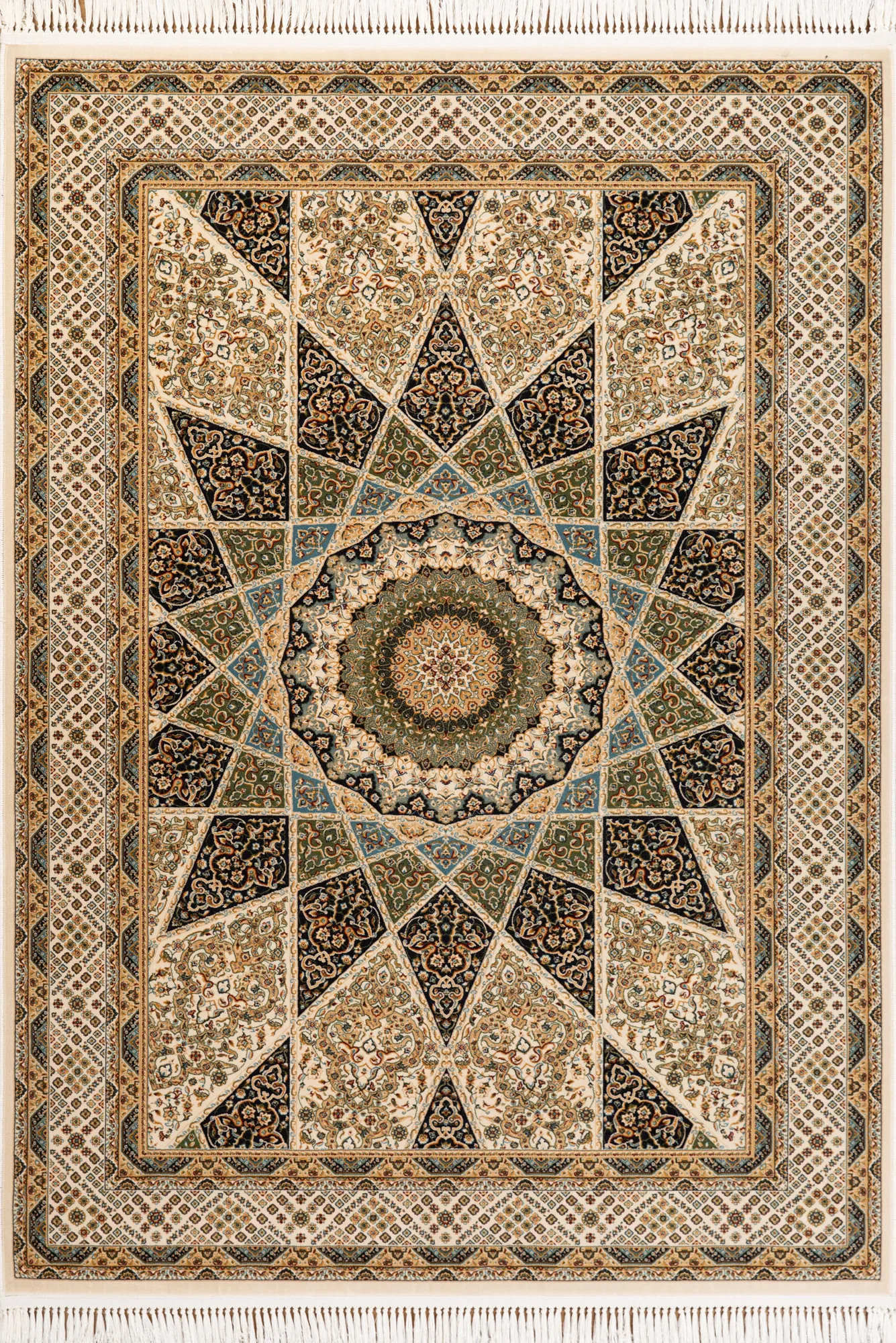 Prema Traditional Fringed Rug
