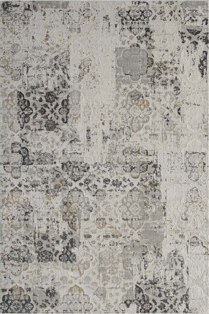 Pearl Floral Multi Textured Rug