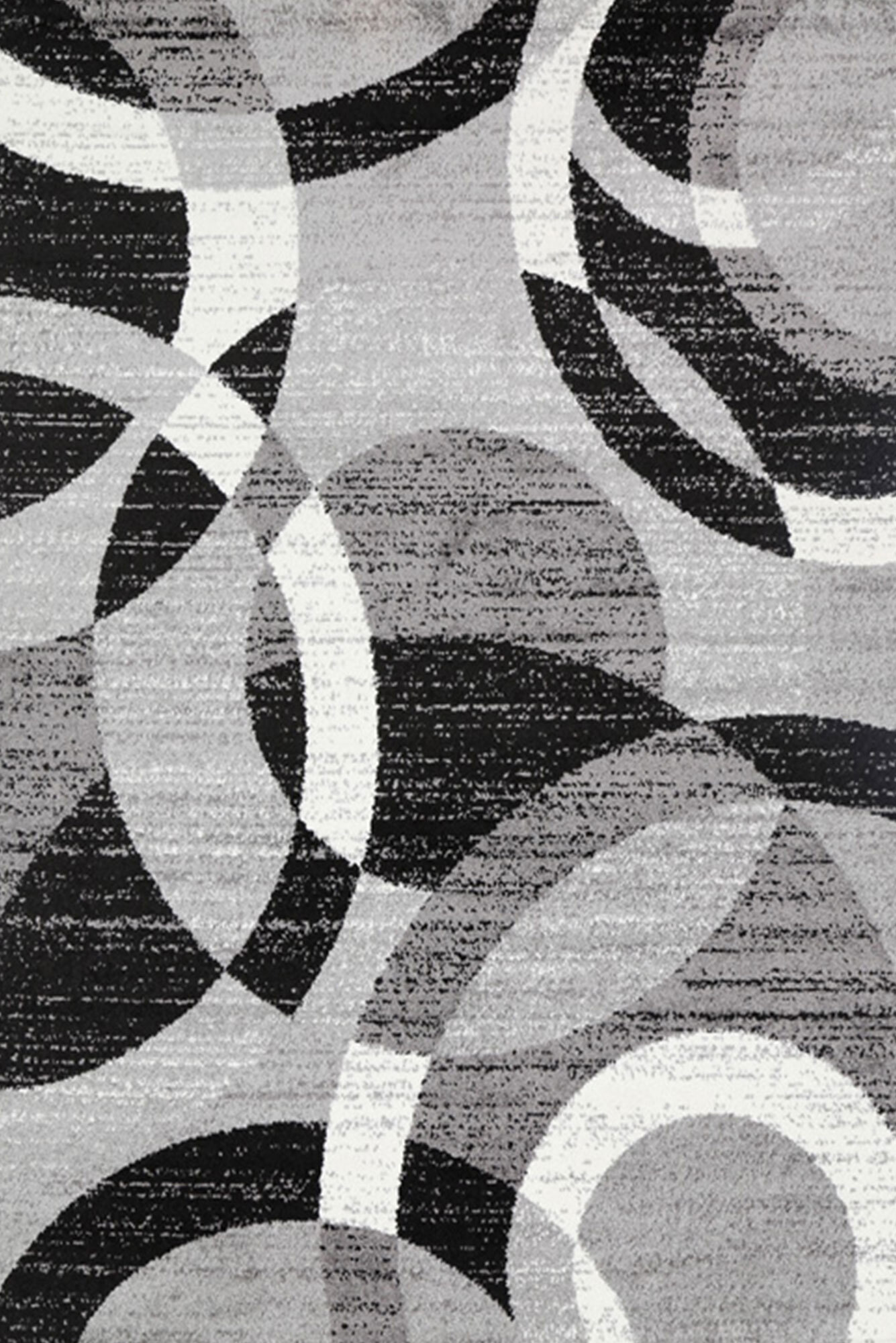 Large View Picasso Modern Circle Rug
