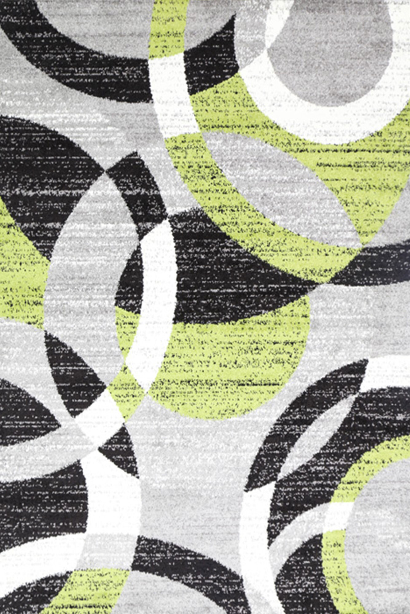 Large View Picasso Modern Circle Rug