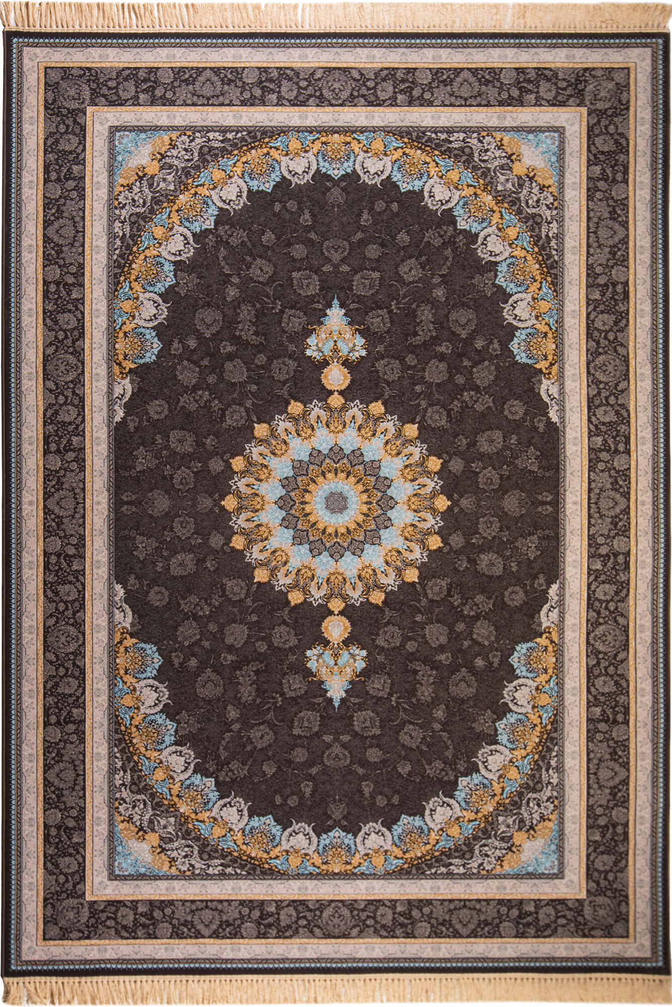 Large View Prince Traditional Medallion Rug
