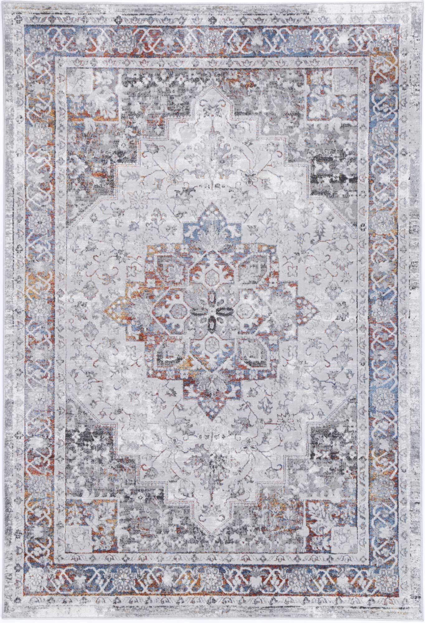 Large View Poe Traditional Medallion Rug