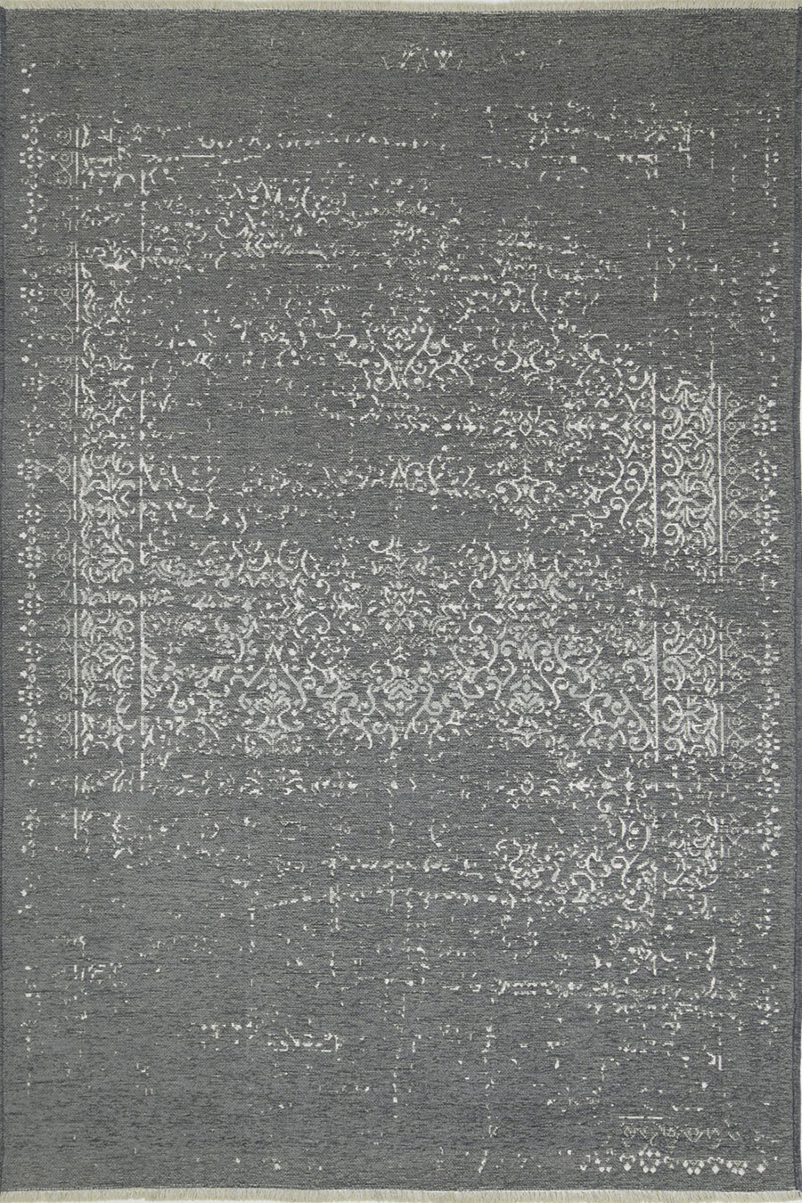 Large View Ryan Grey Cotton Transitional Rug