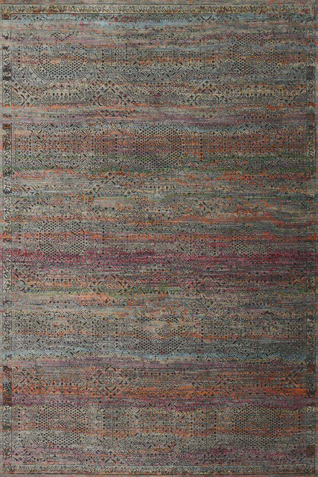 Large View Saba Geometric Transitional Rug
