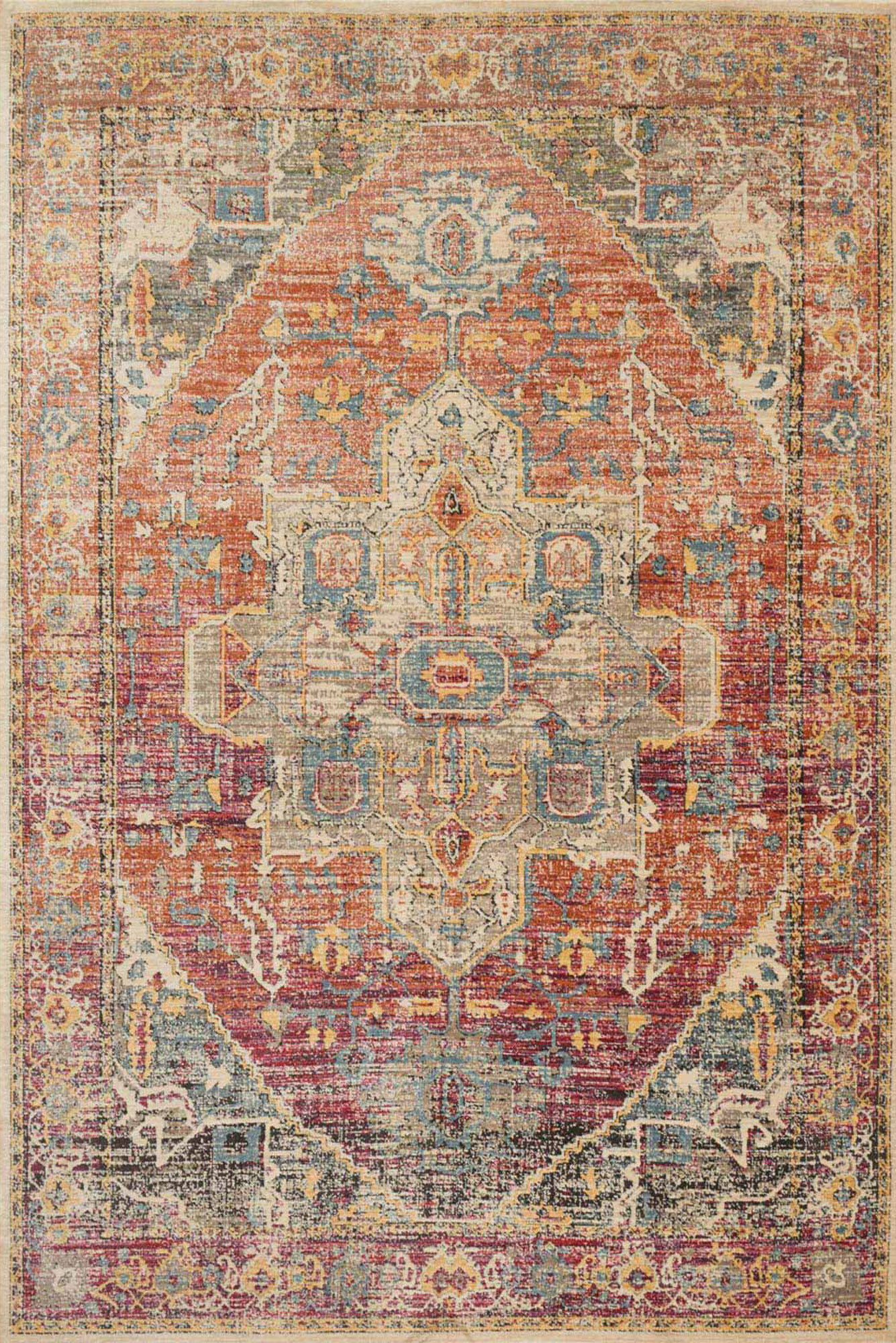 Saba Transitional Medallion Rug