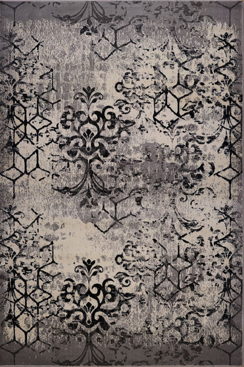 Large View Sade Grey Transitional Rug