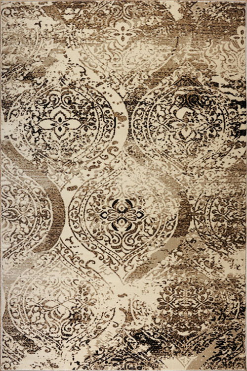 Large View Sade Beige Contemporary Rug