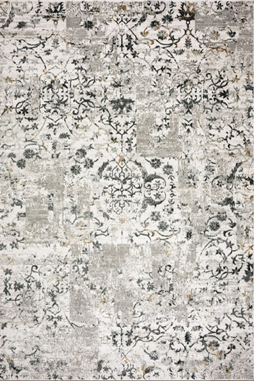 Saul Beige Floral Transitional Rug