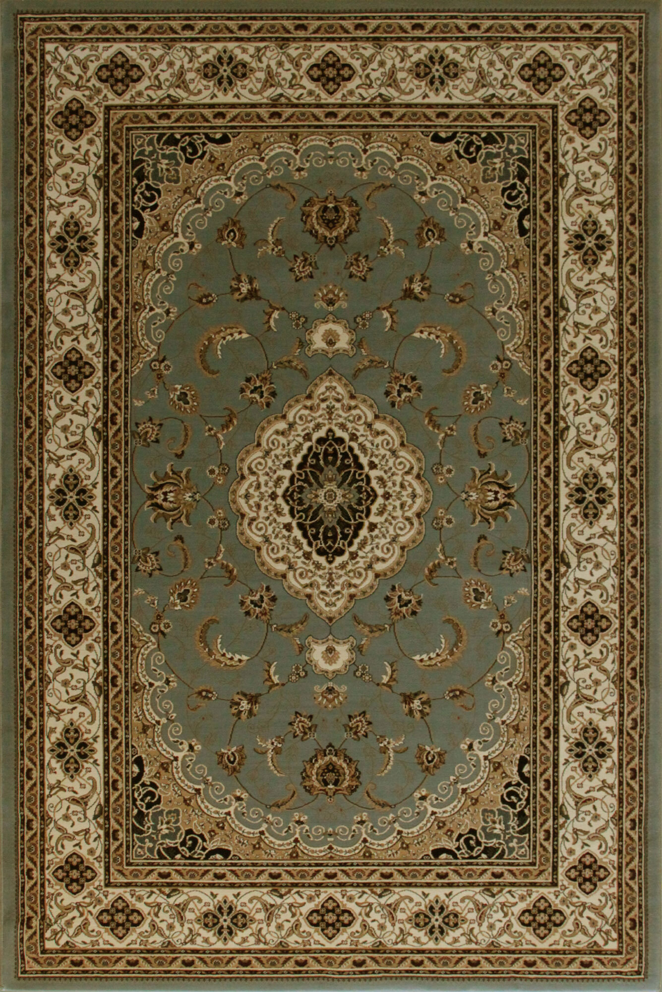 Large View Star Traditional Medallion Rug