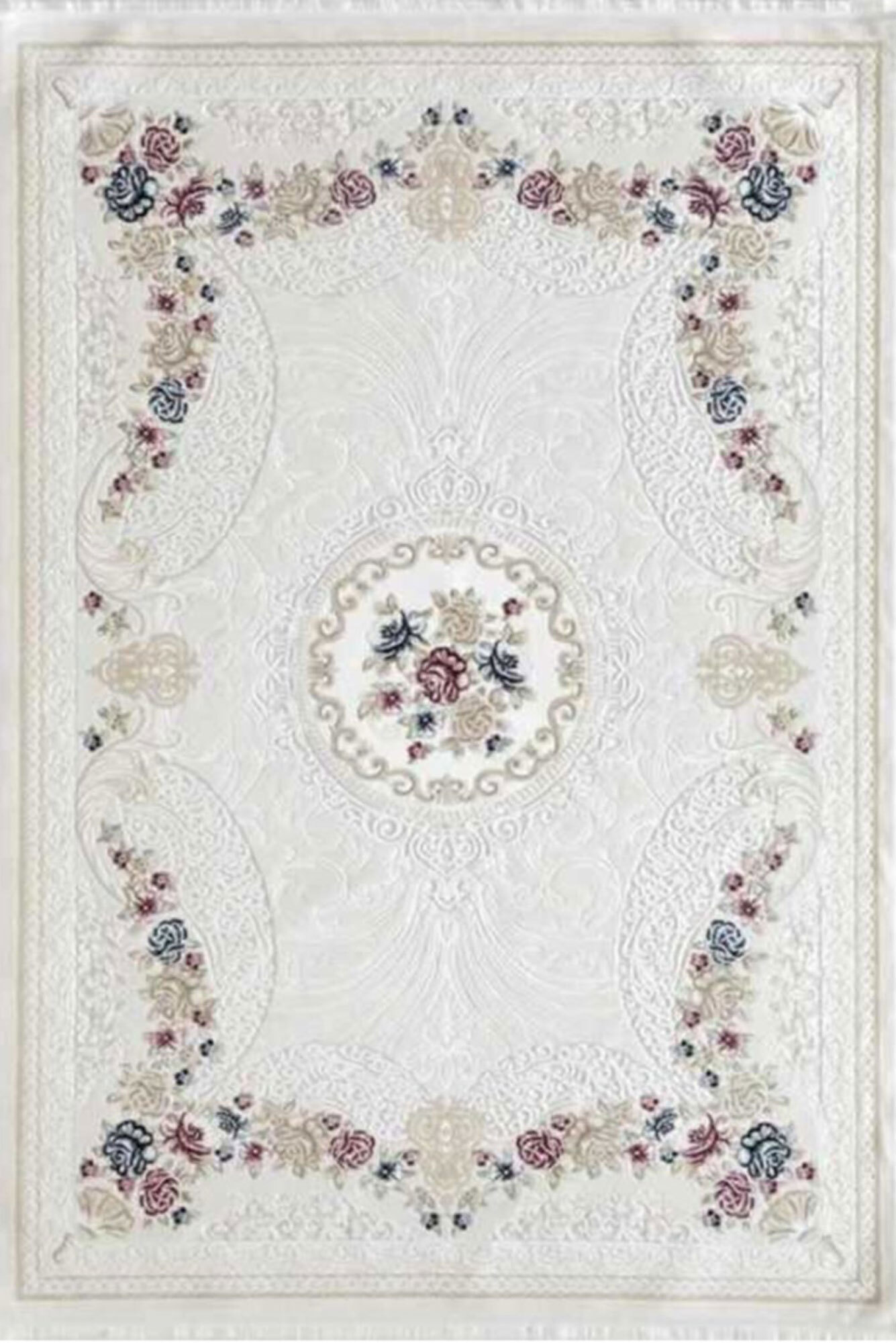 Sadie Classic Floral Aubusson Rug