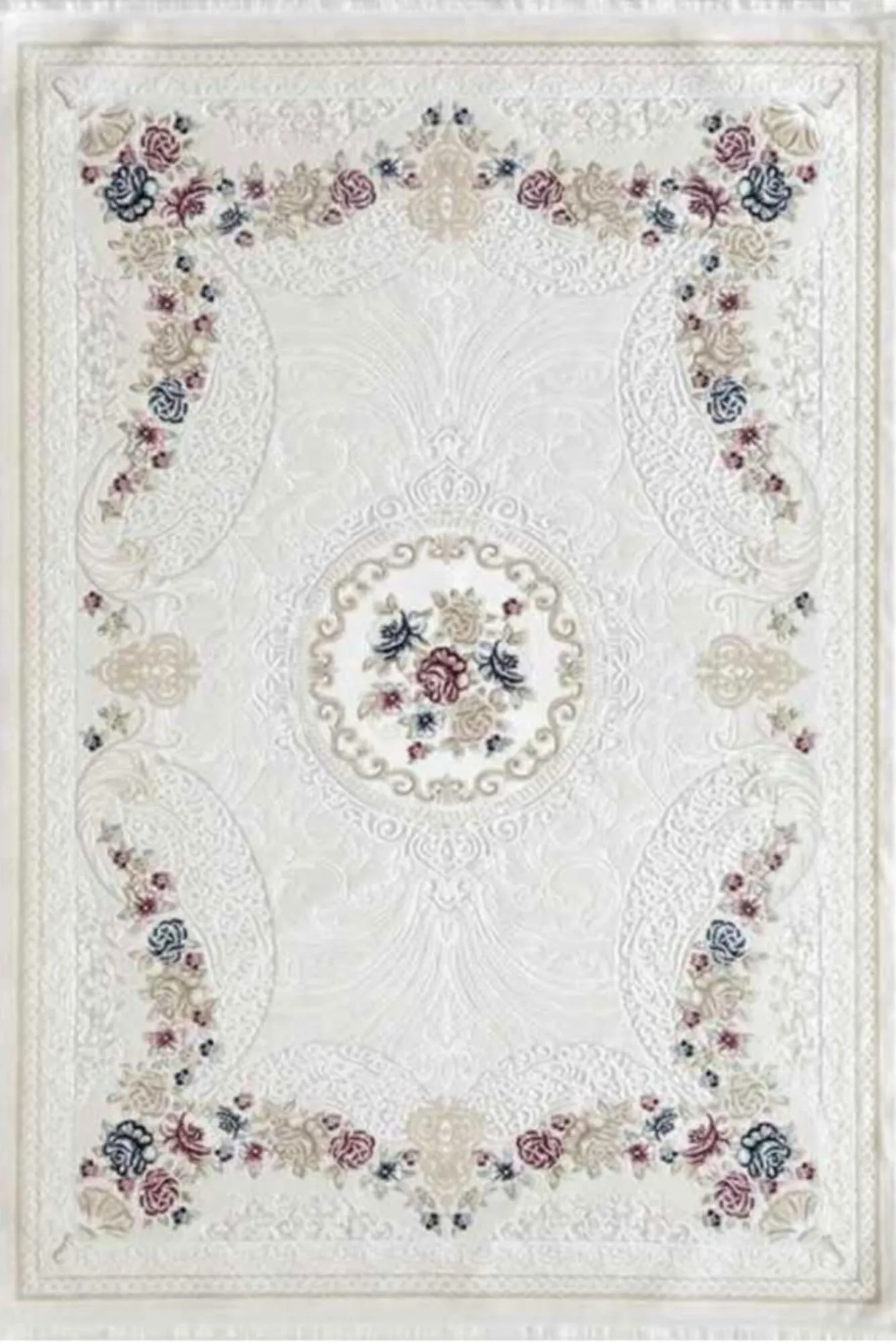 Sadie Classic Floral Aubusson Rug
