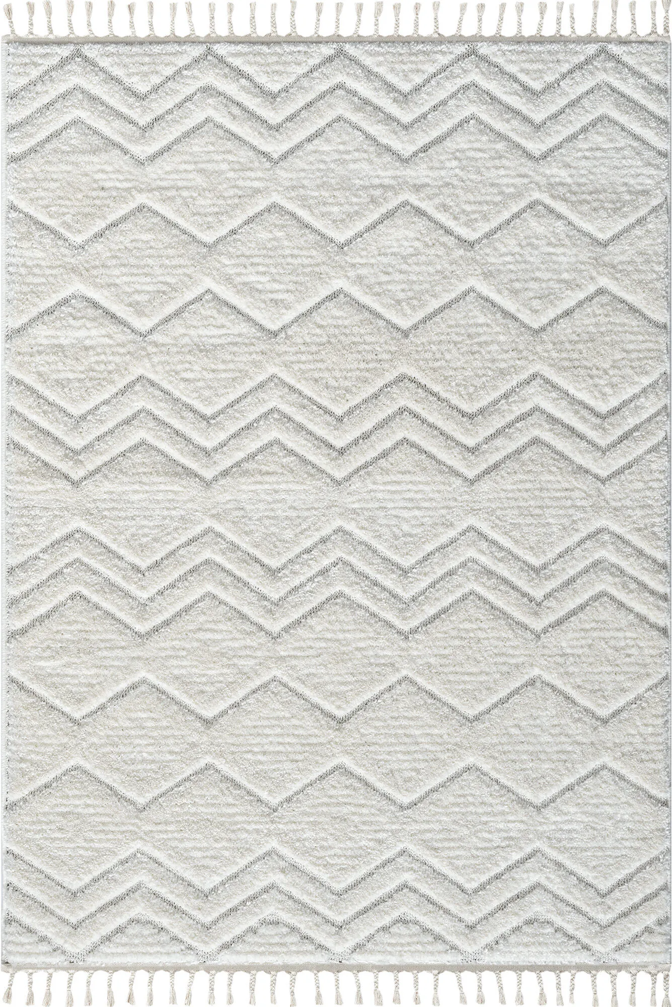 Large View Serenade Modern Chevron Rug