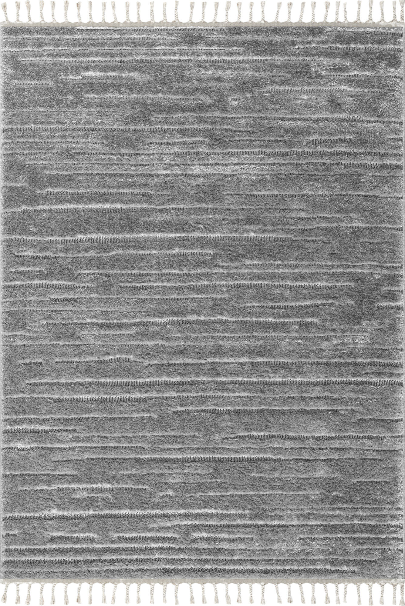 Serenade Grey Striped Rug