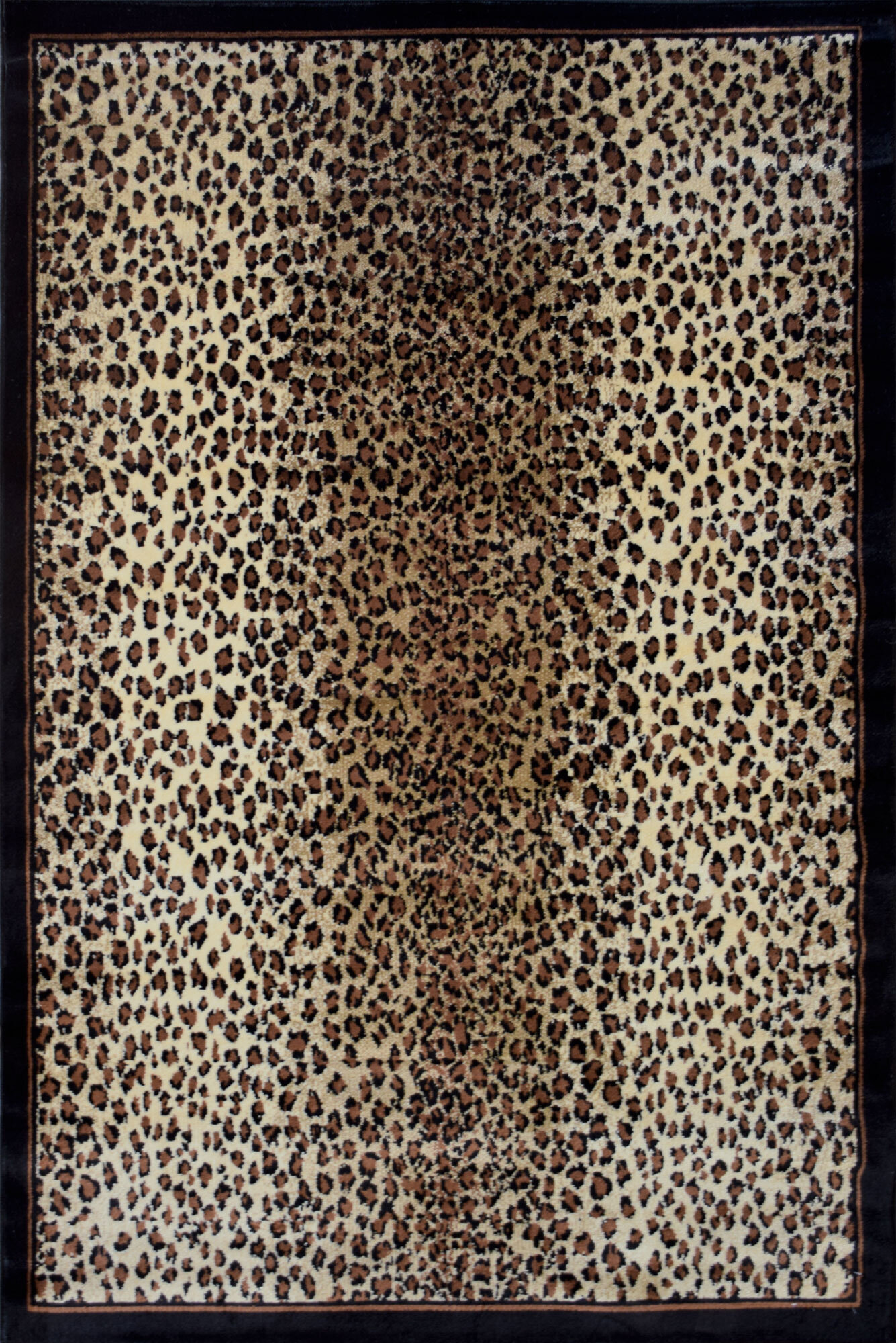 Safa Leopard Animal Print Rug