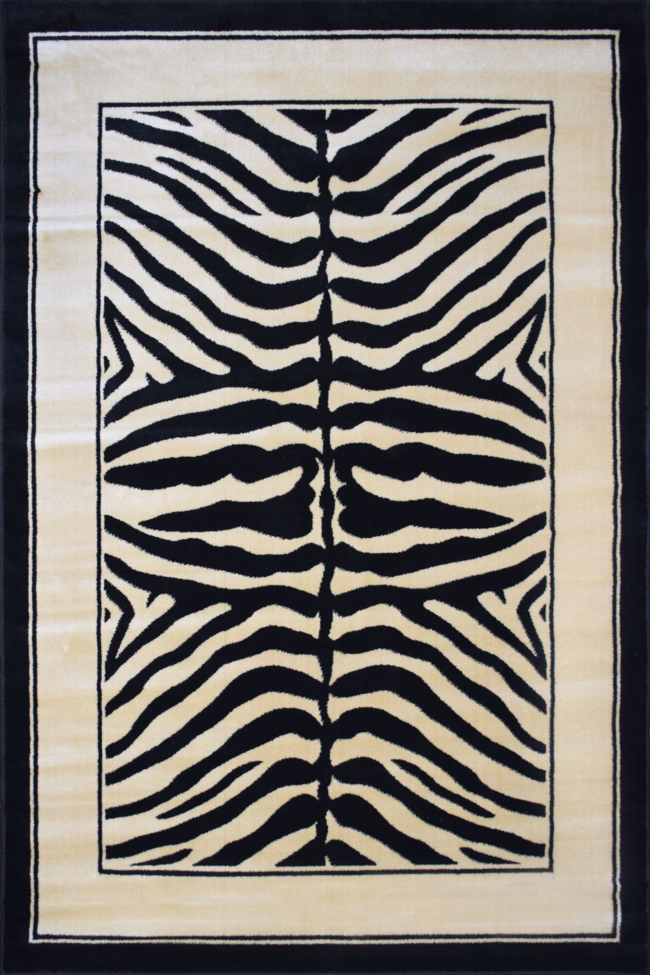 Safa Zebra Animal Print Rug