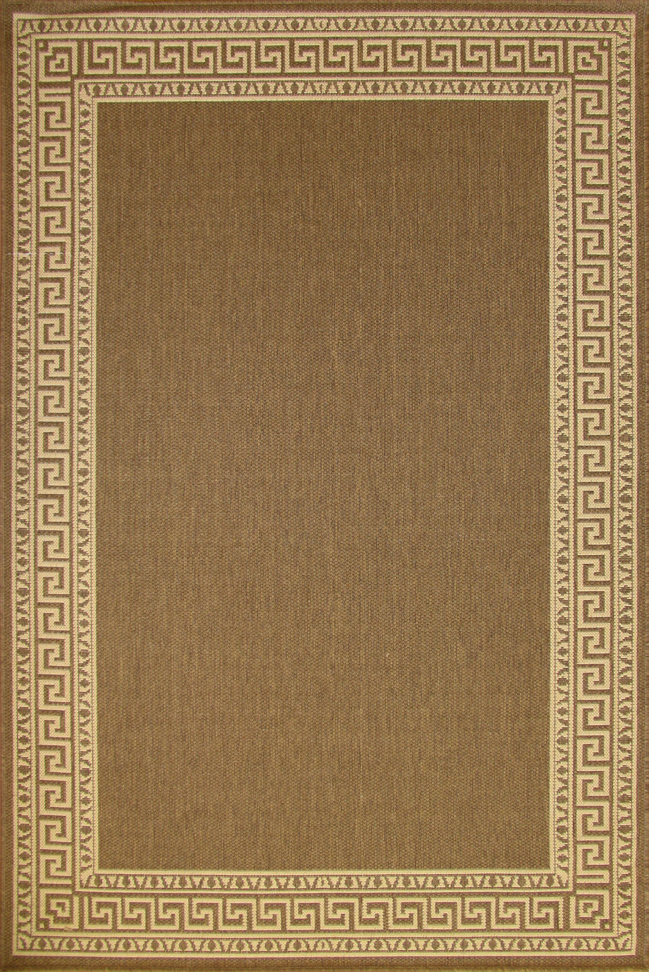 Large View Sama Greek Key Flatweave Rug