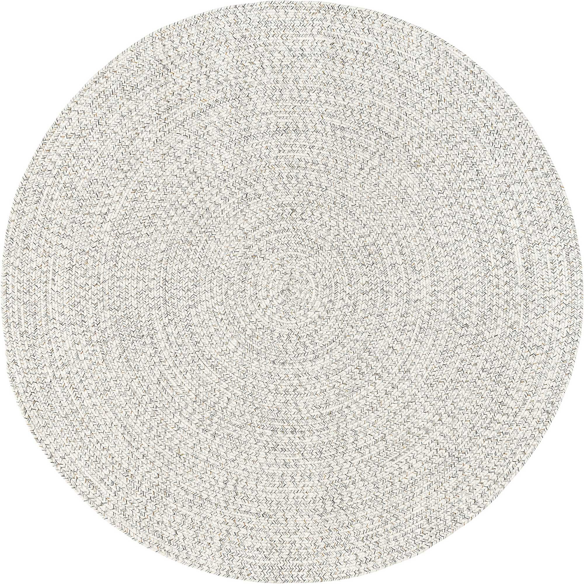 San Pietro Ivory Hand Braided Rug
