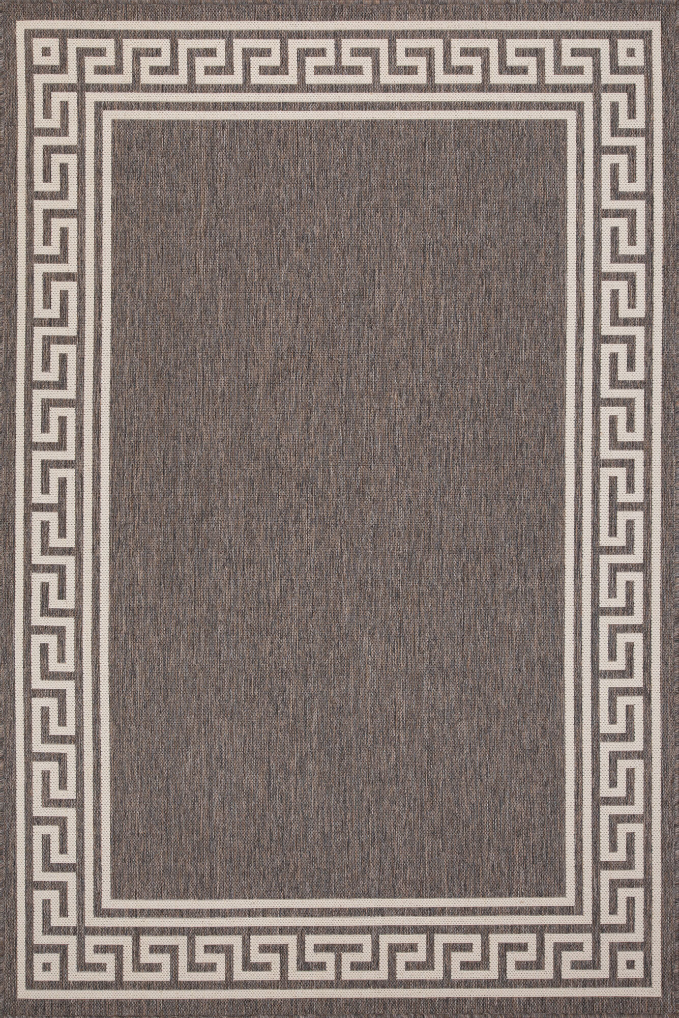 Large View Soleil Greek Key Flatweave Rug