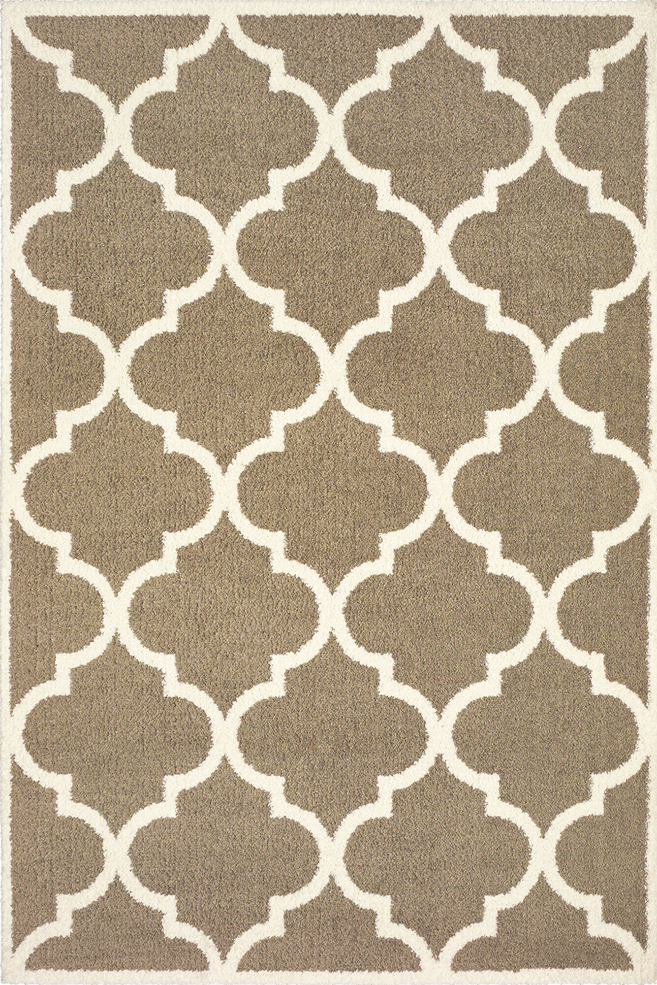 Sofia Moroccan Brown Trellis Rug