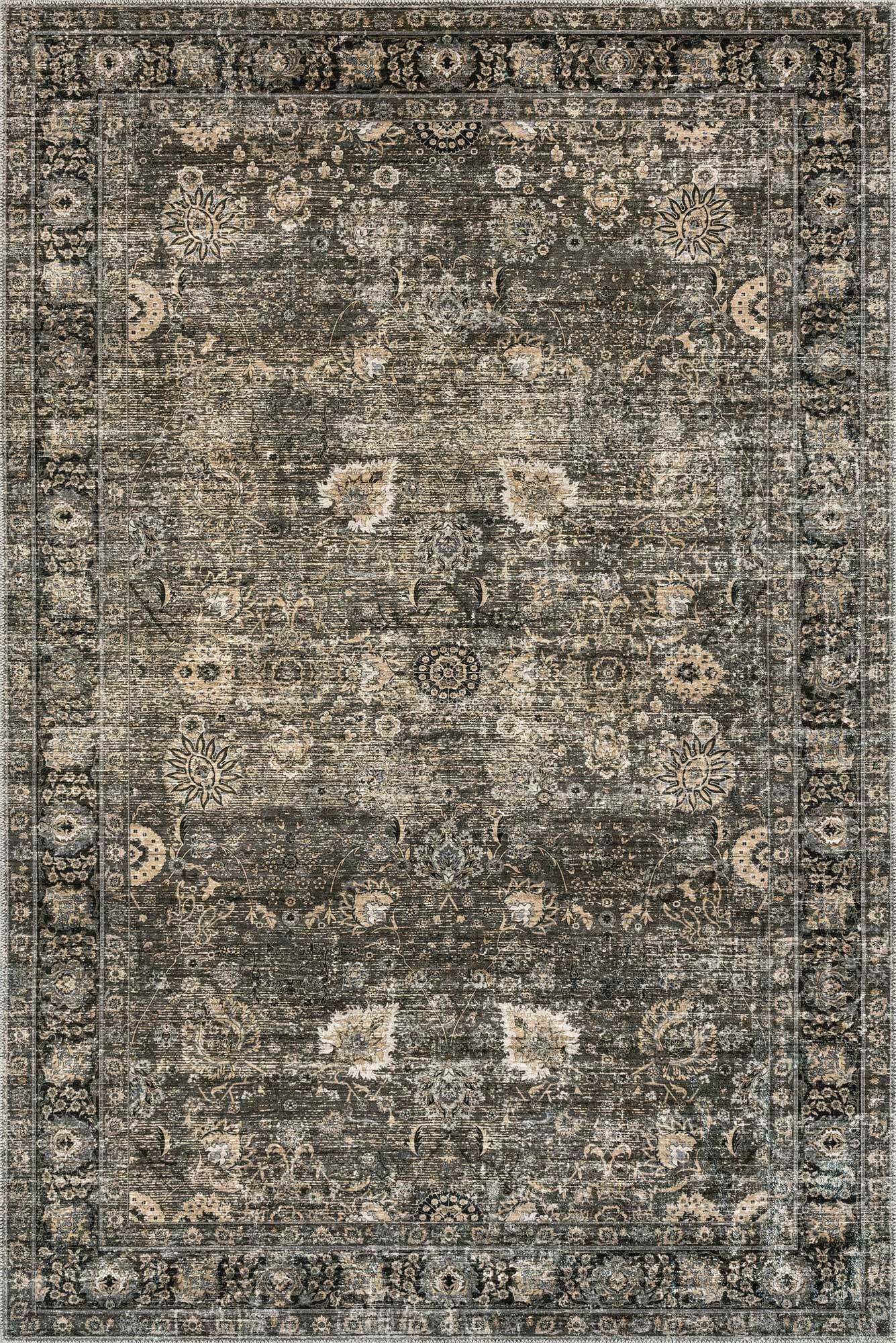 Large View Timeless Traditional Floral Rug