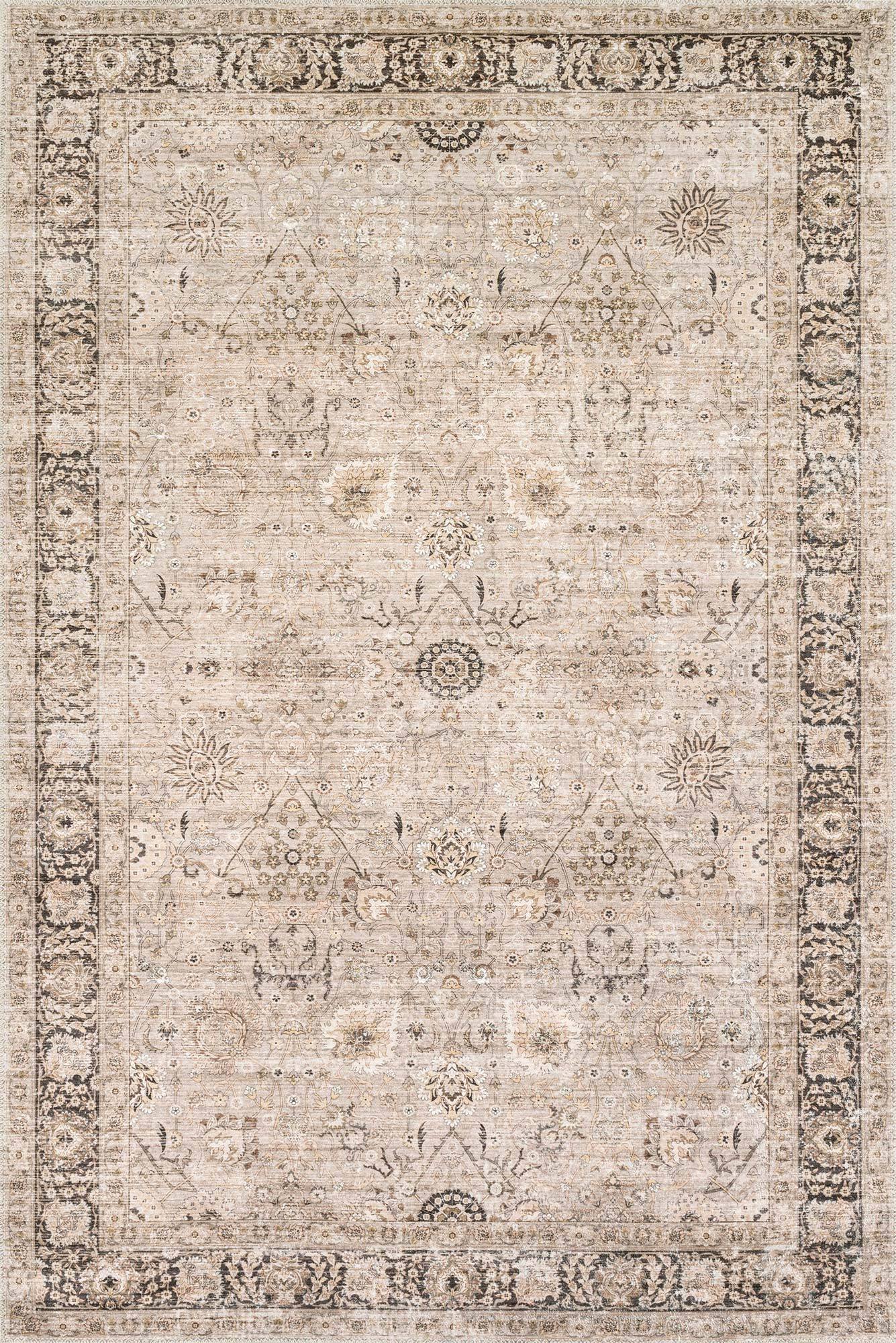 Large View Timeless Traditional Floral Rug
