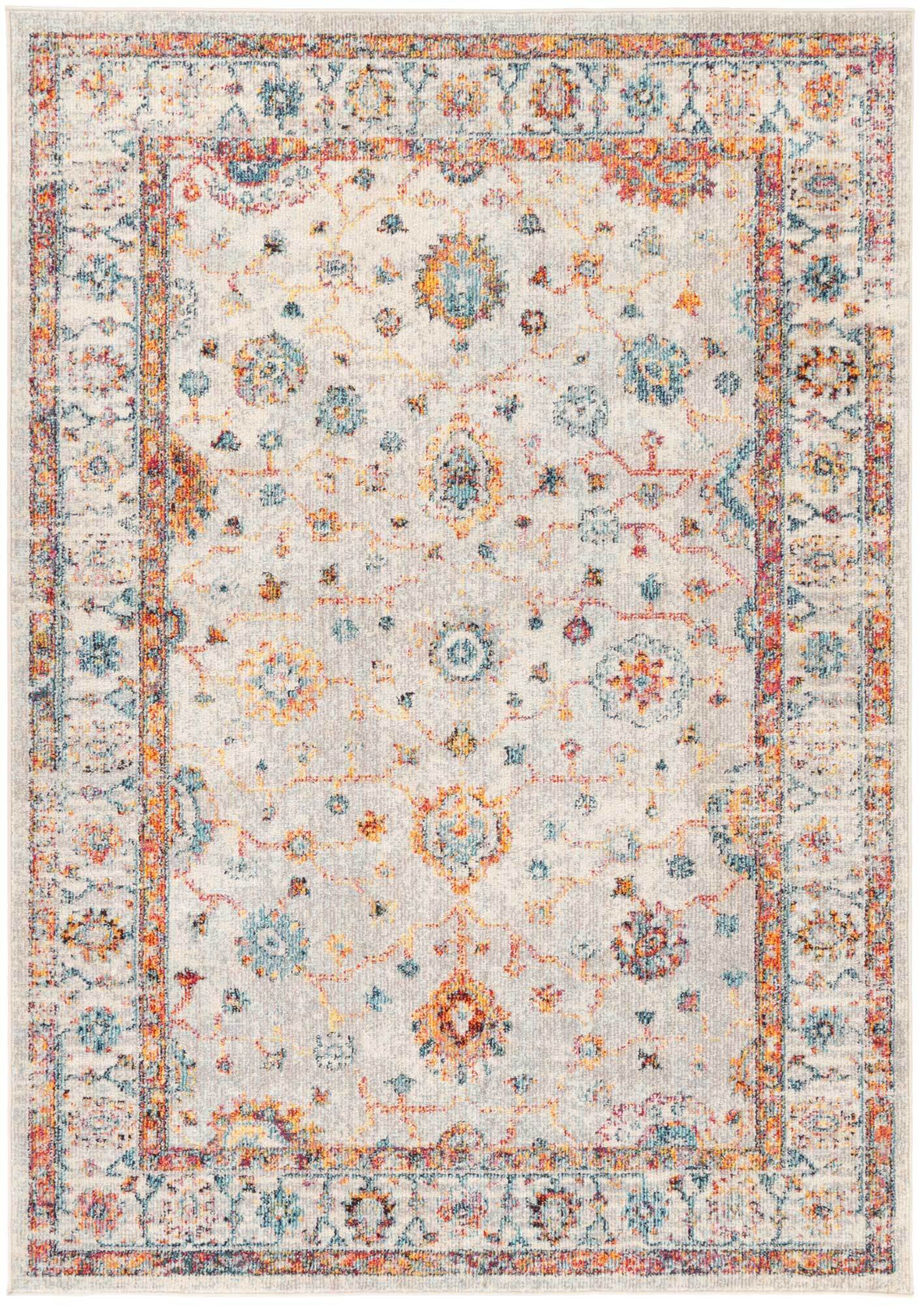 Tina Cream Traditional Floral Rug