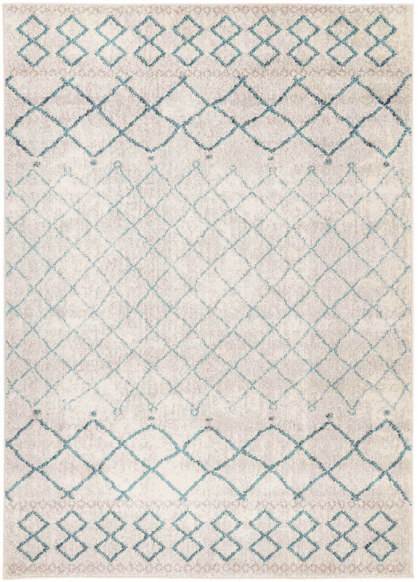 Tina Contemporary Trellis Rug