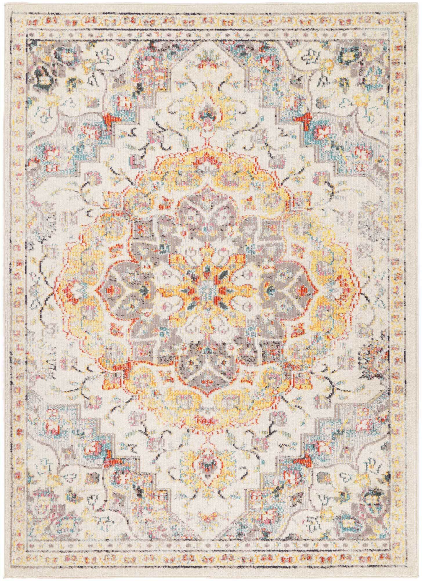 Large View Tina Floral Traditional Rug