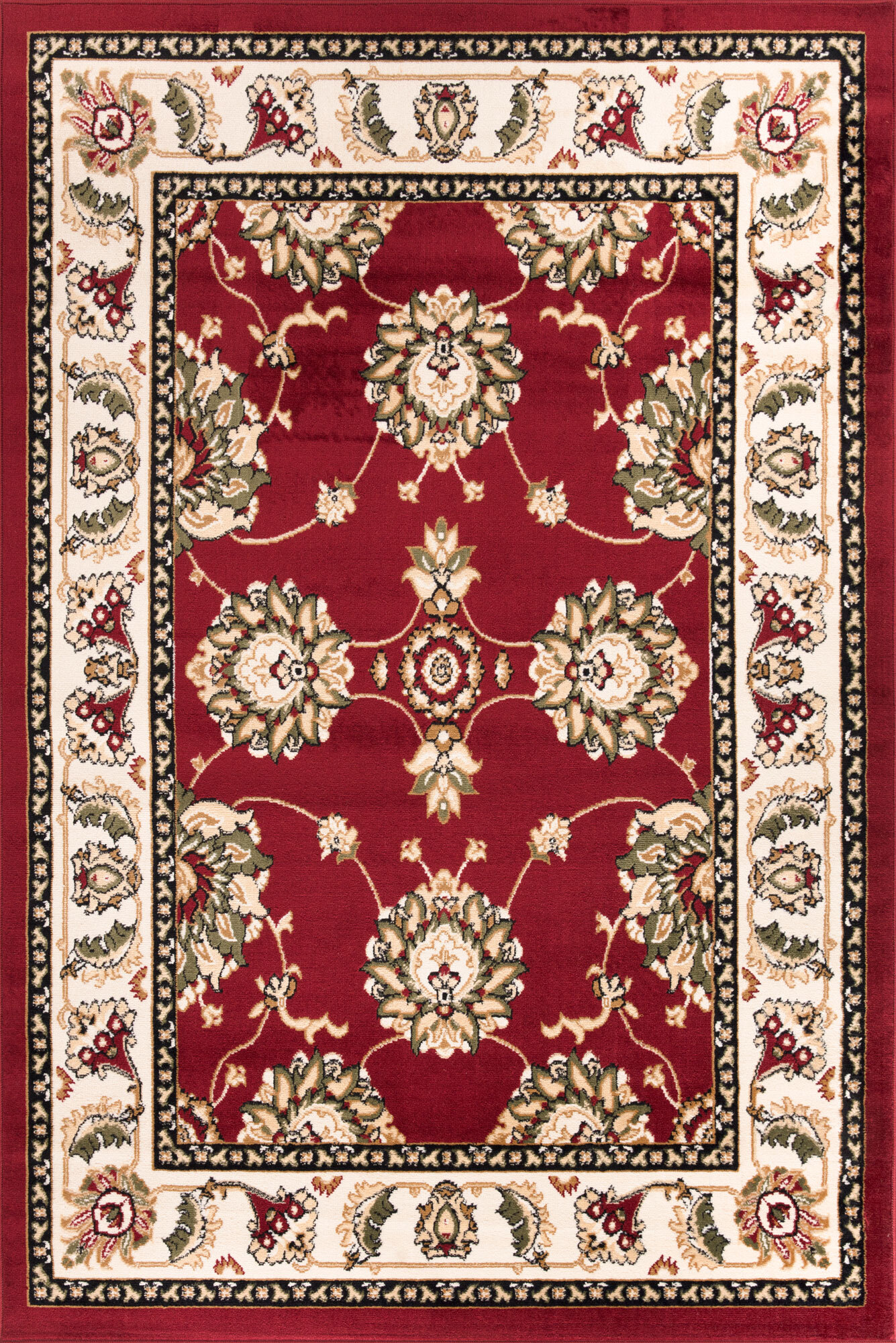 Large View Toni Traditional Floral Rug