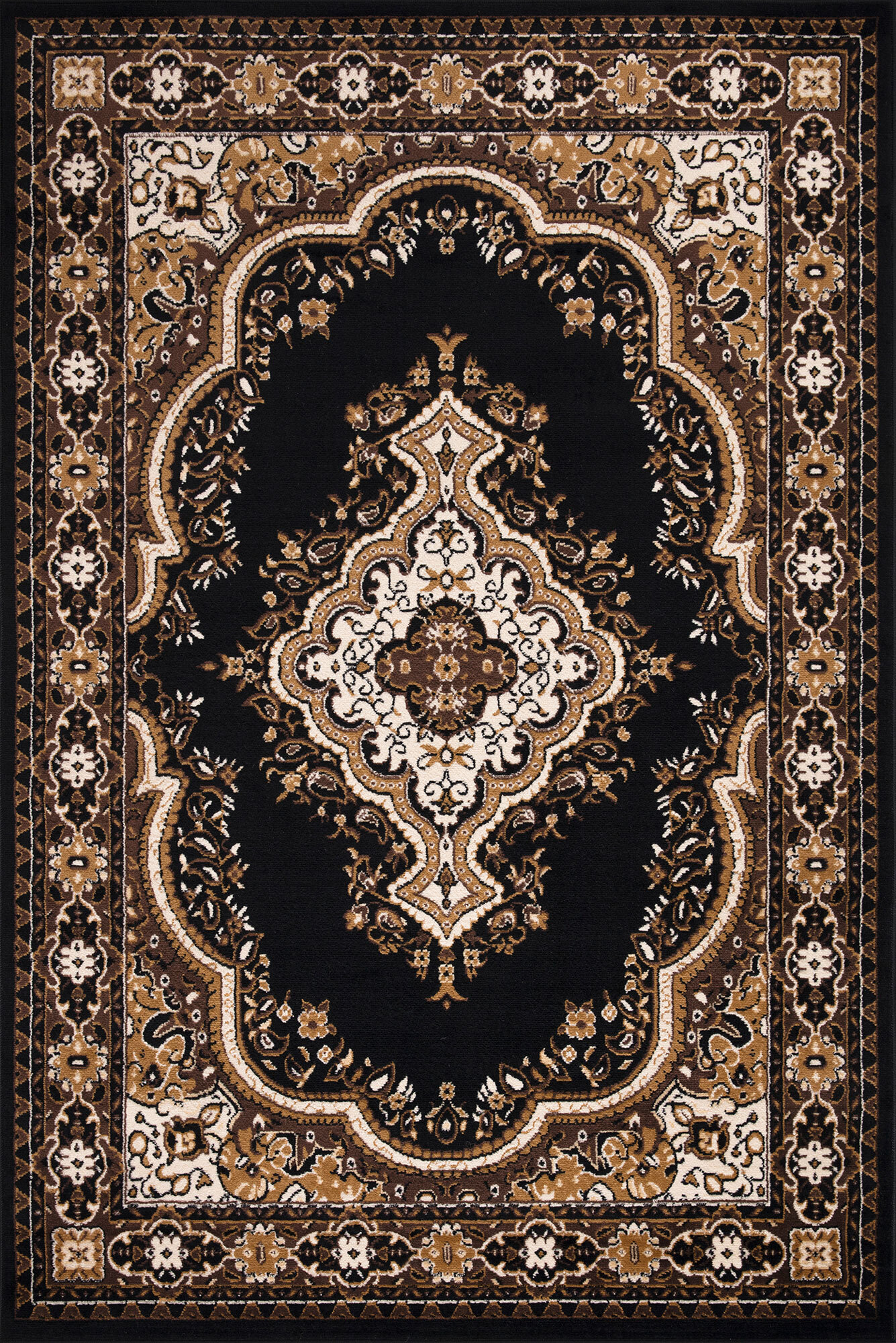 Large View Toni Traditional Medallion Rug