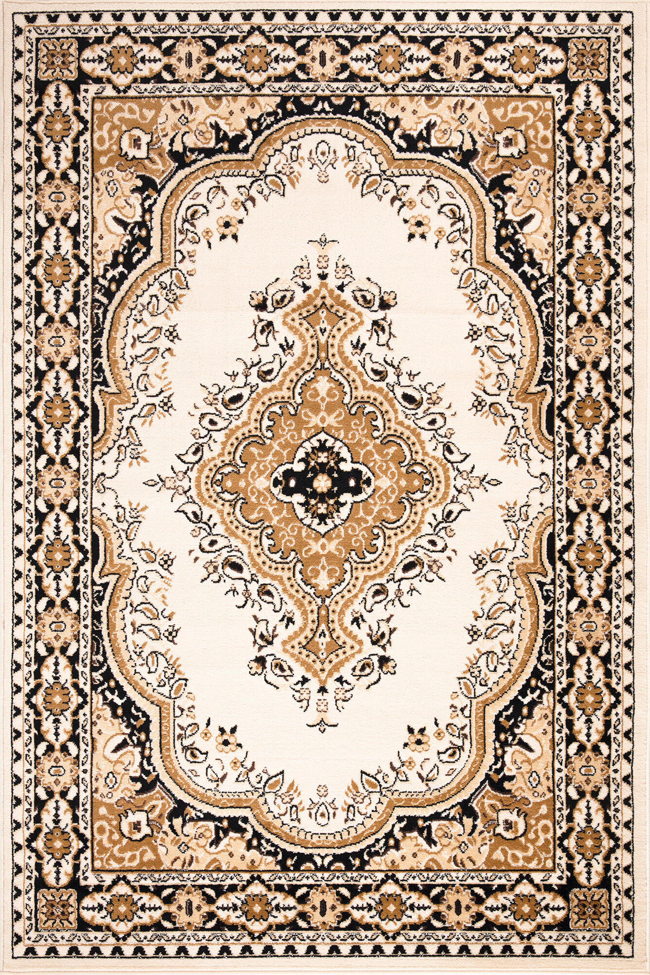 Large View Toni Traditional Medallion Rug