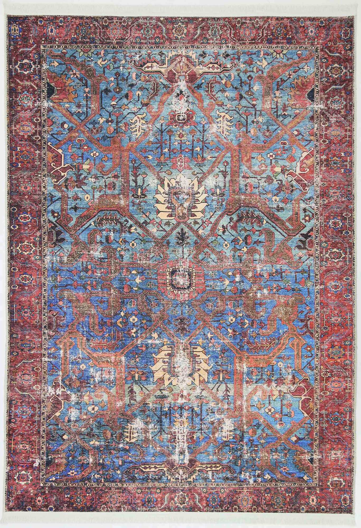 Large View Victoria Transitional Medallion Rug