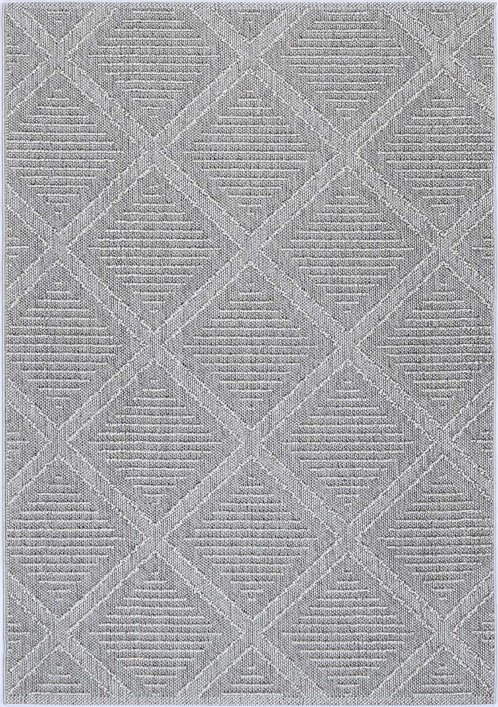 Large View Viva Geometric Flatweave Rug