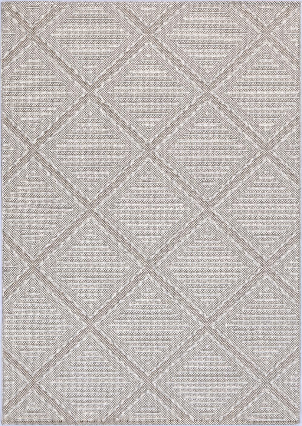 Large View Viva Geometric Flatweave Rug