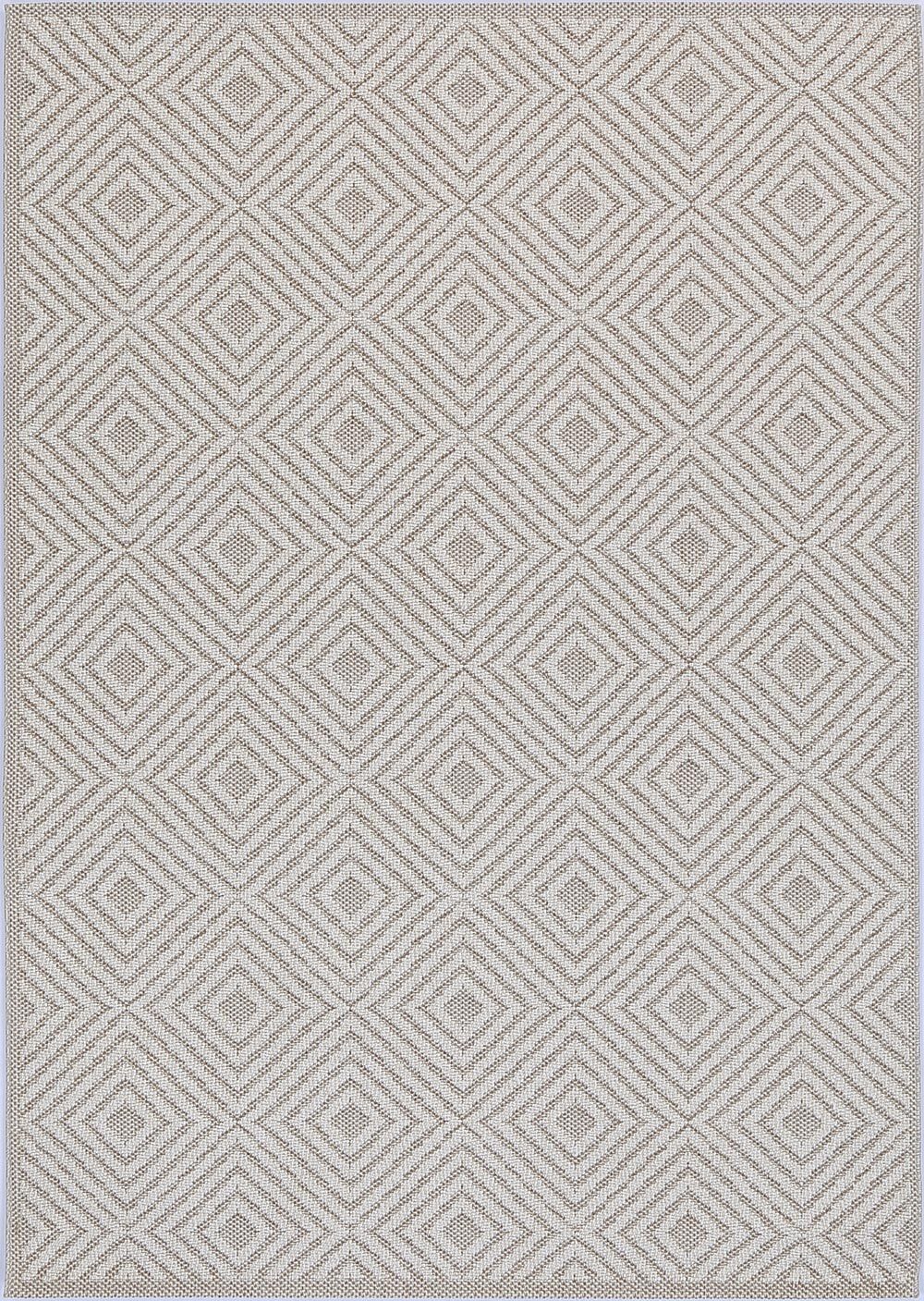 Large View Viva Geometric Flatweave Rug