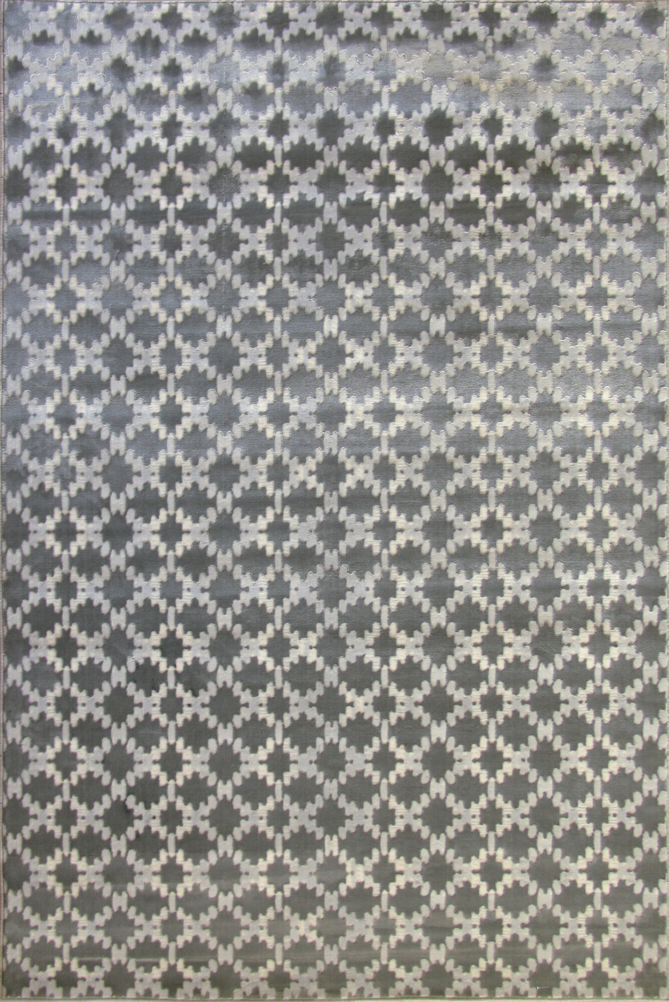 Large View Valentino Diamond Design Rug