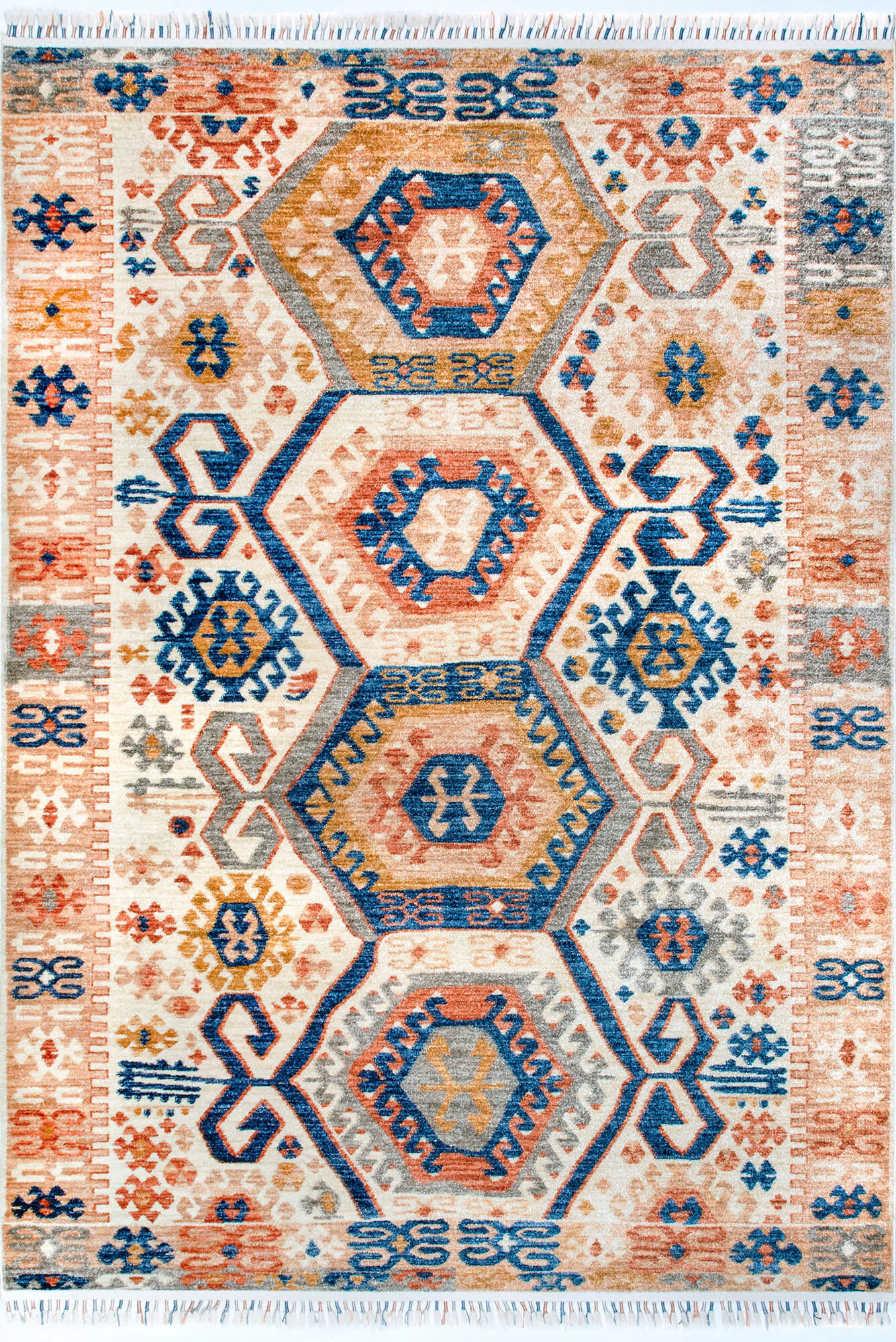 Large View Samantha Moroccan Tassel Rug