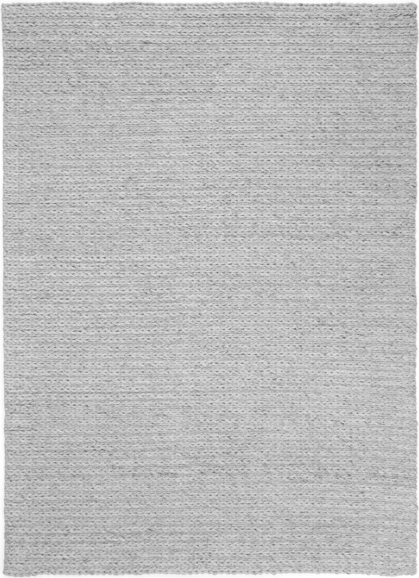 Large View Zuri Grey Hand Loomed Rug