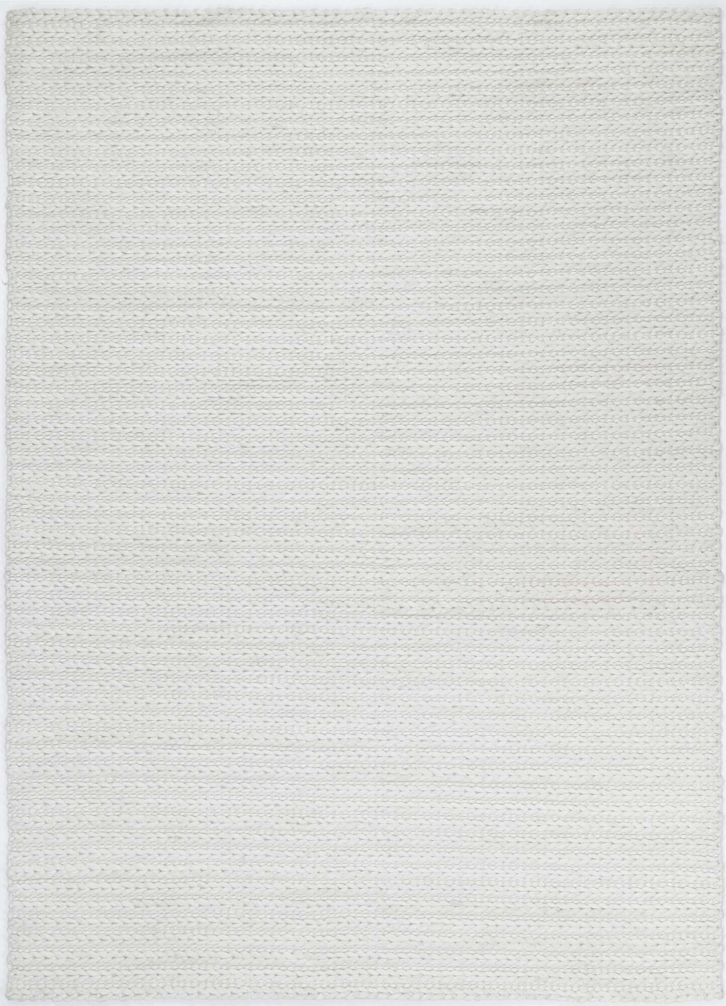 Large View Zuri White Hand Loomed Rug