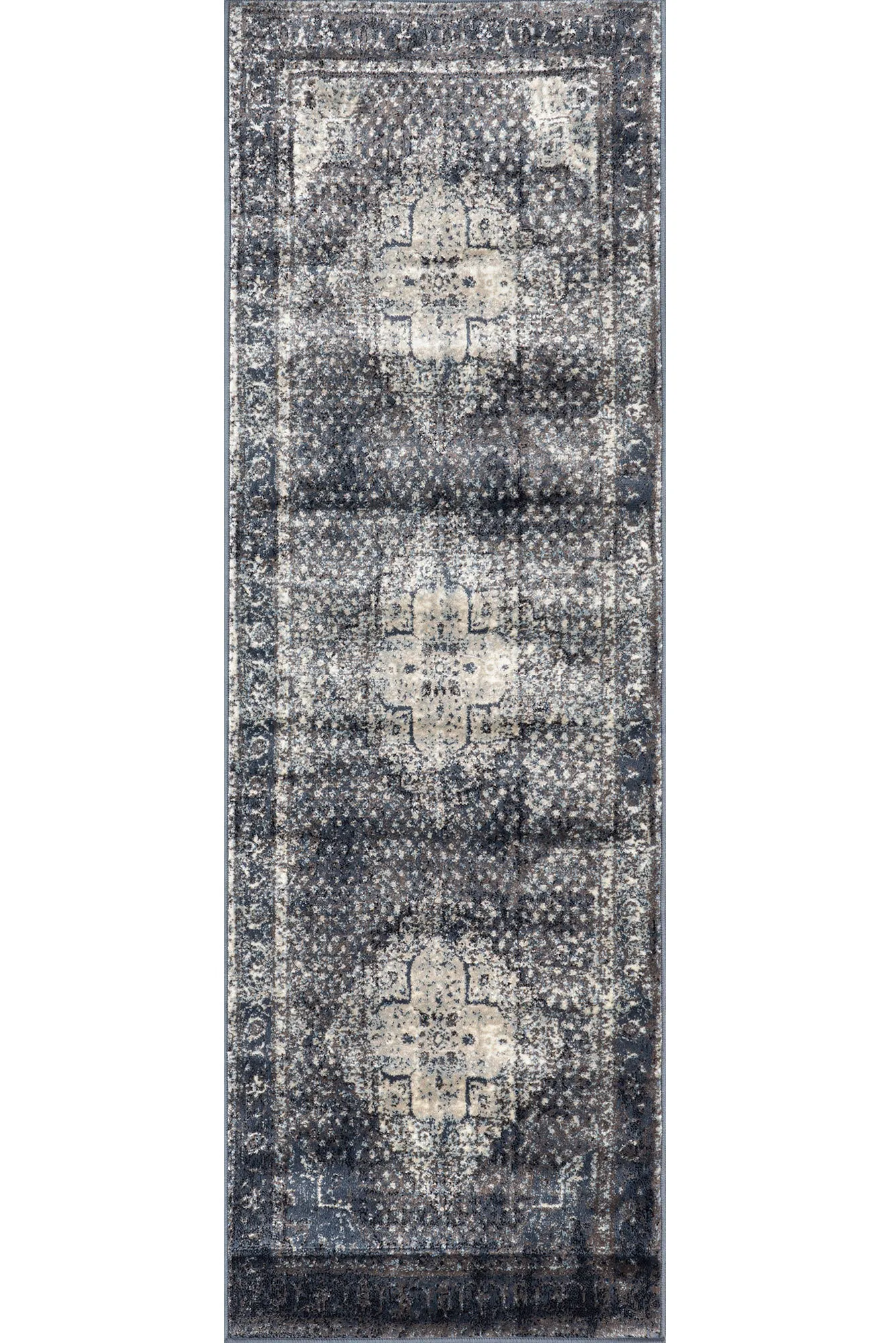 Ugo Overdyed Medallion Rug