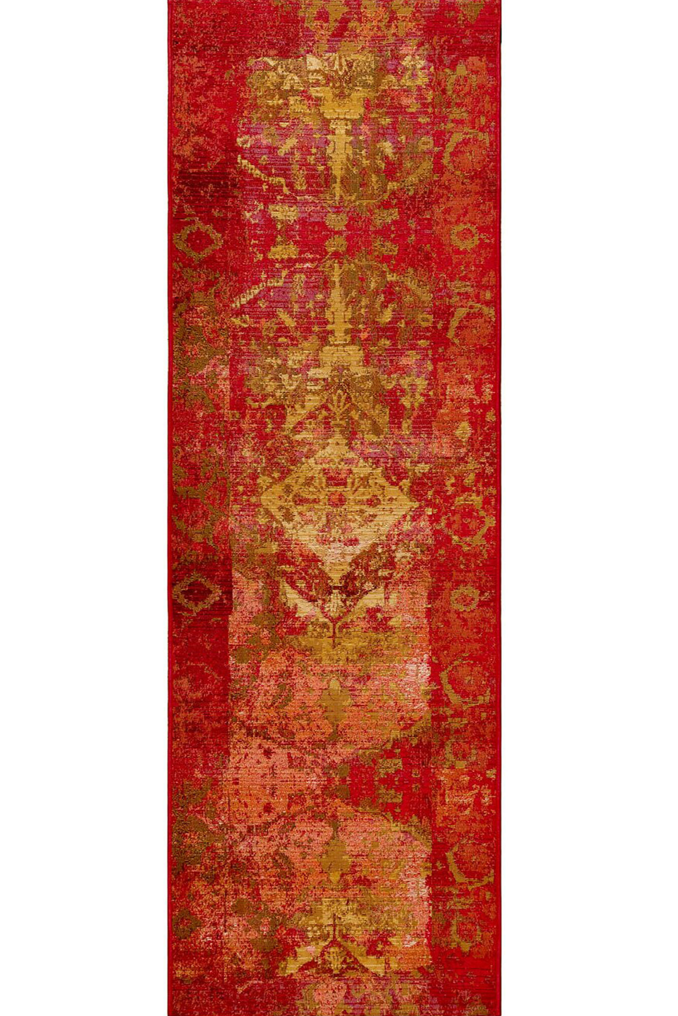 Large View Aperto Transitional Red Rug