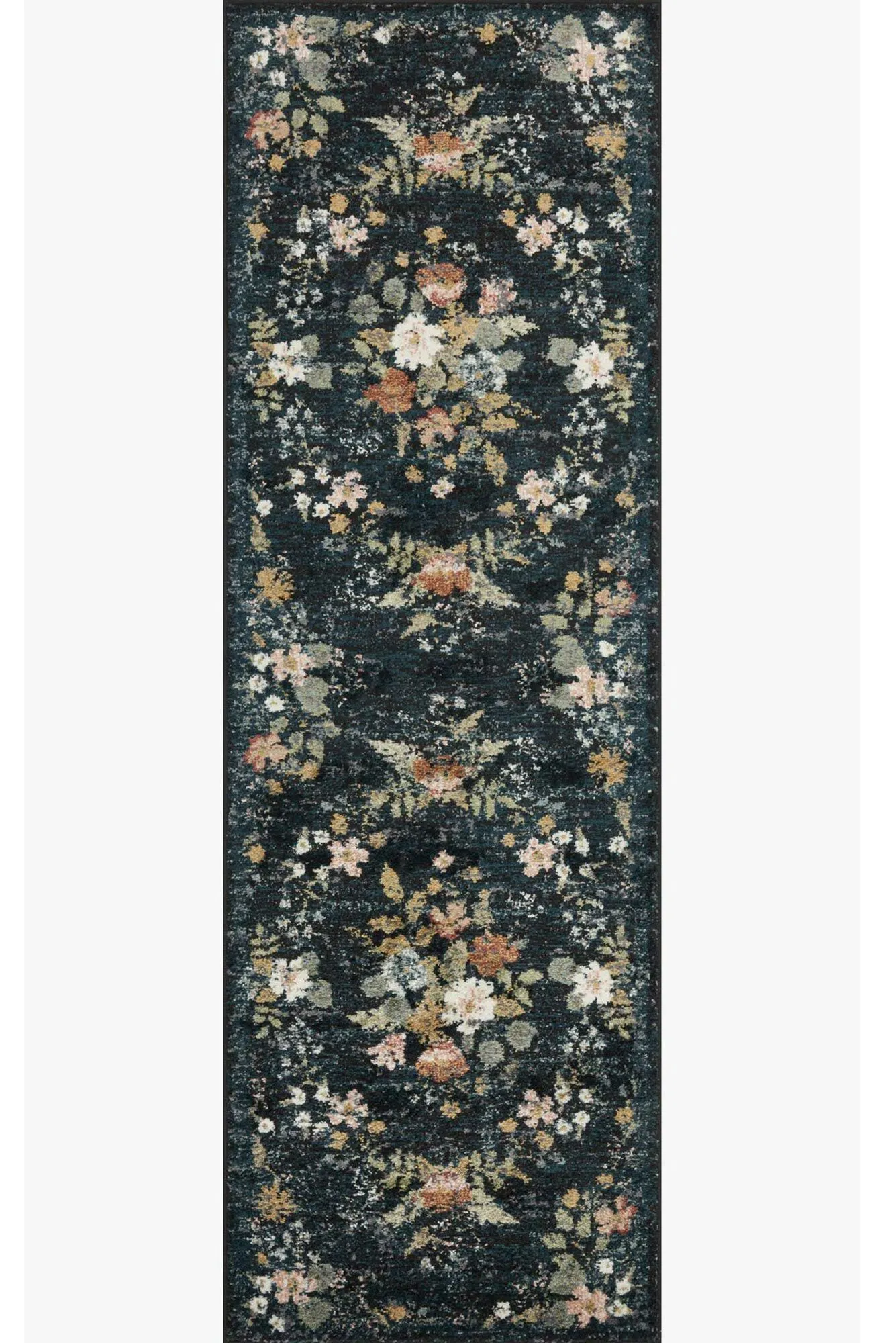 Large View Aubusson Floral Medallion Rug