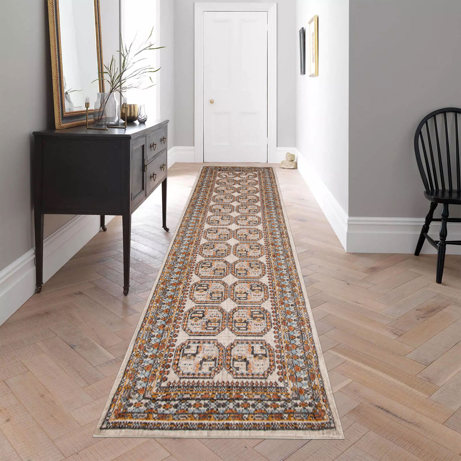 Large View Bokhara Traditional Wool Rug