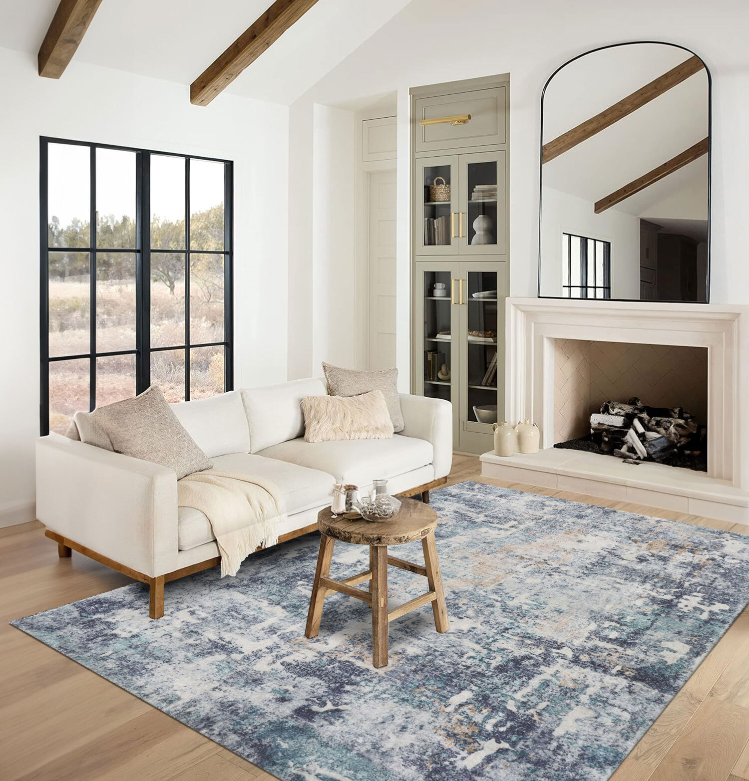 Large View Cato Contemporary Abstract Rug