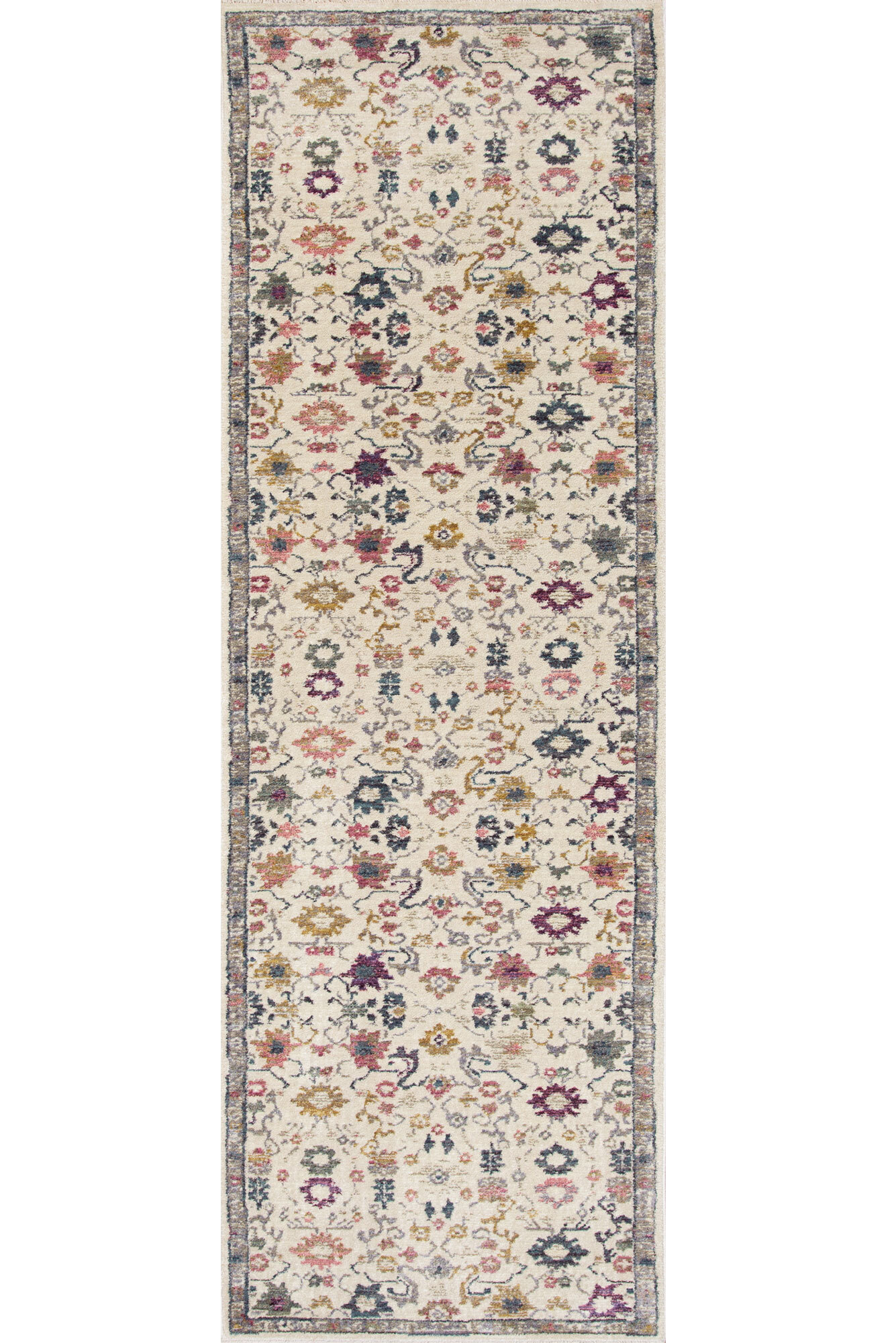 Large View Cora Traditional Floral Motif Rug