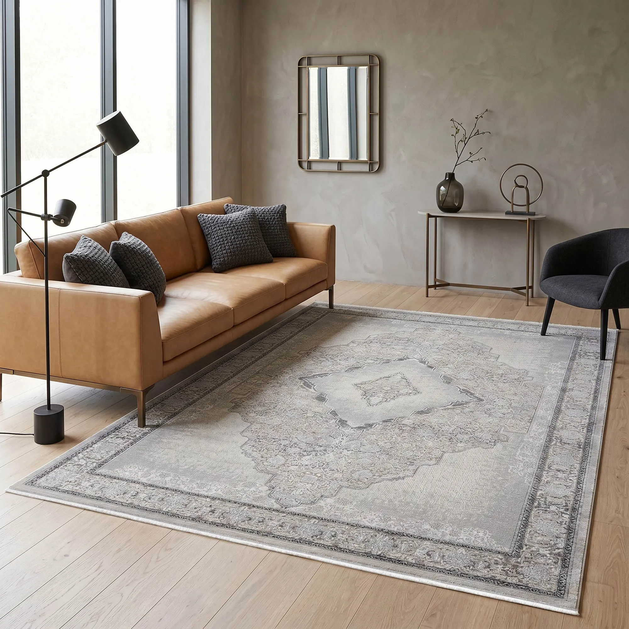 Fendi Traditional Medallion Rug
