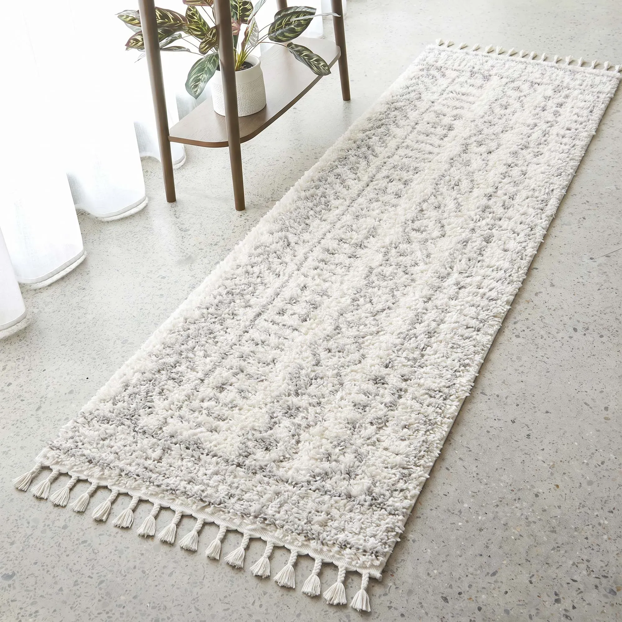 Joey Moroccan Shaggy Rug